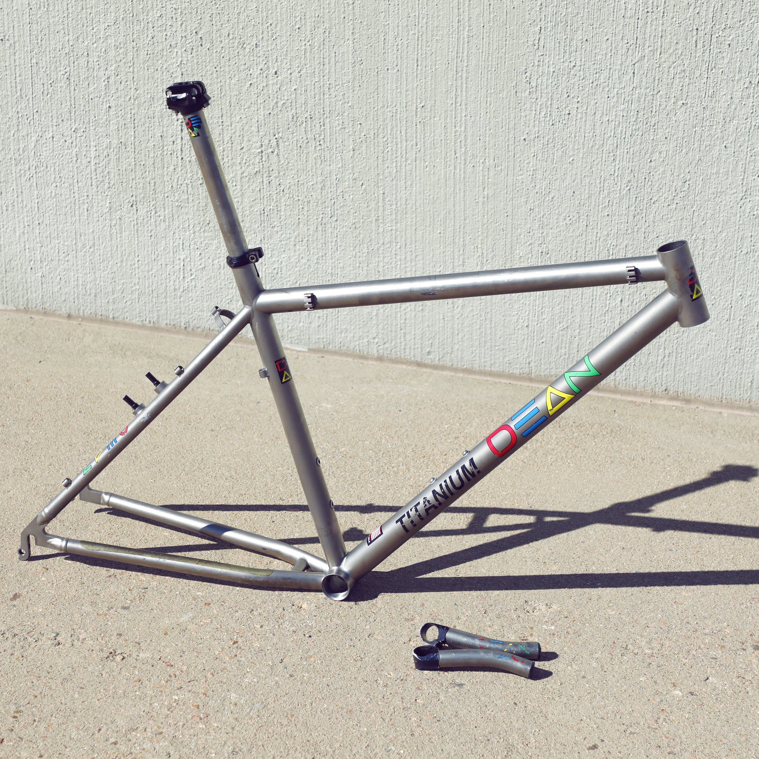 Bike Frameset 26 Titanium Mtb Frame Dean Titanium – Ben's Cycles