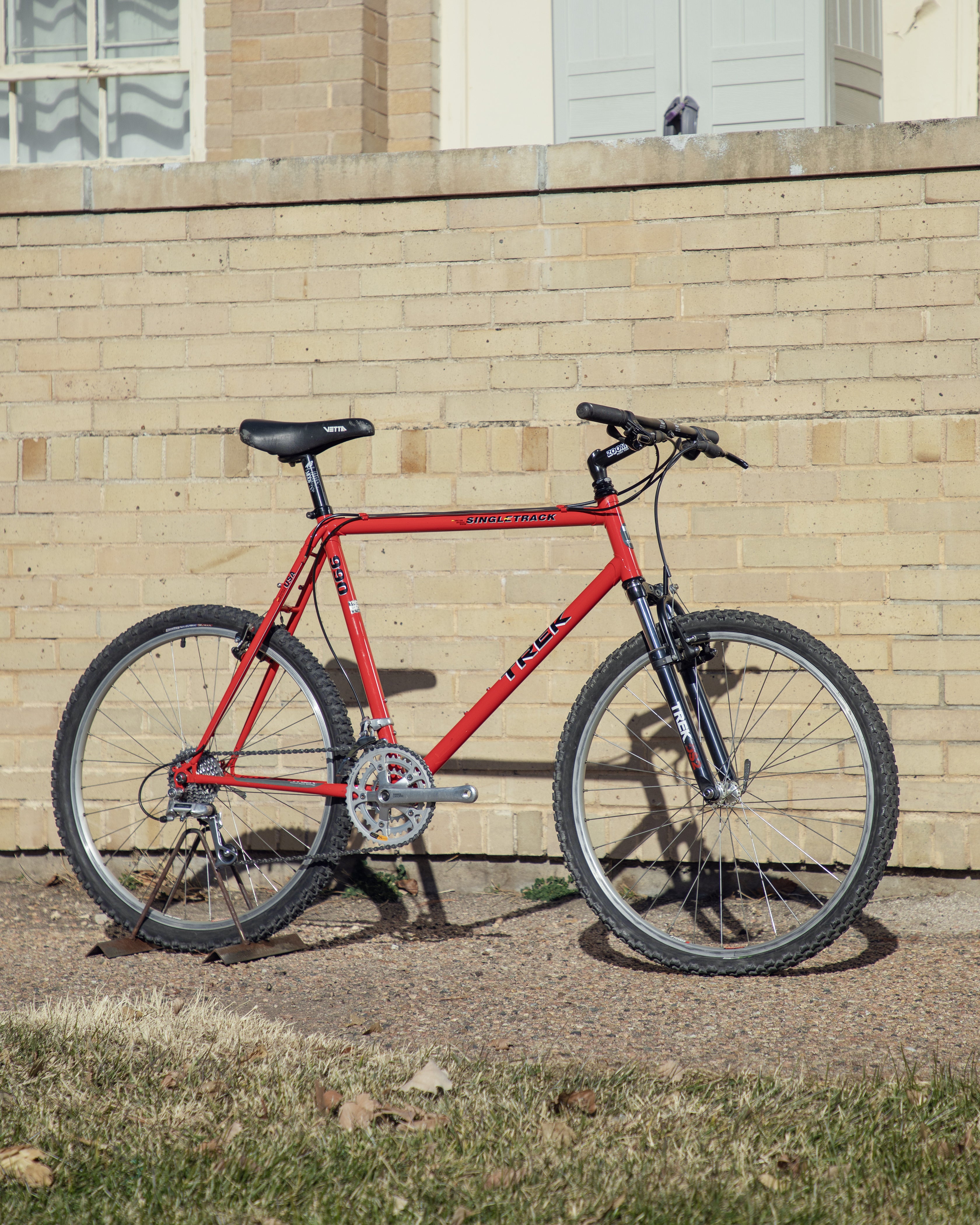 TREK 990 singletrack 1992年モデル アメリカ製クロモリフレーム Trek 990 Single Track (1992)