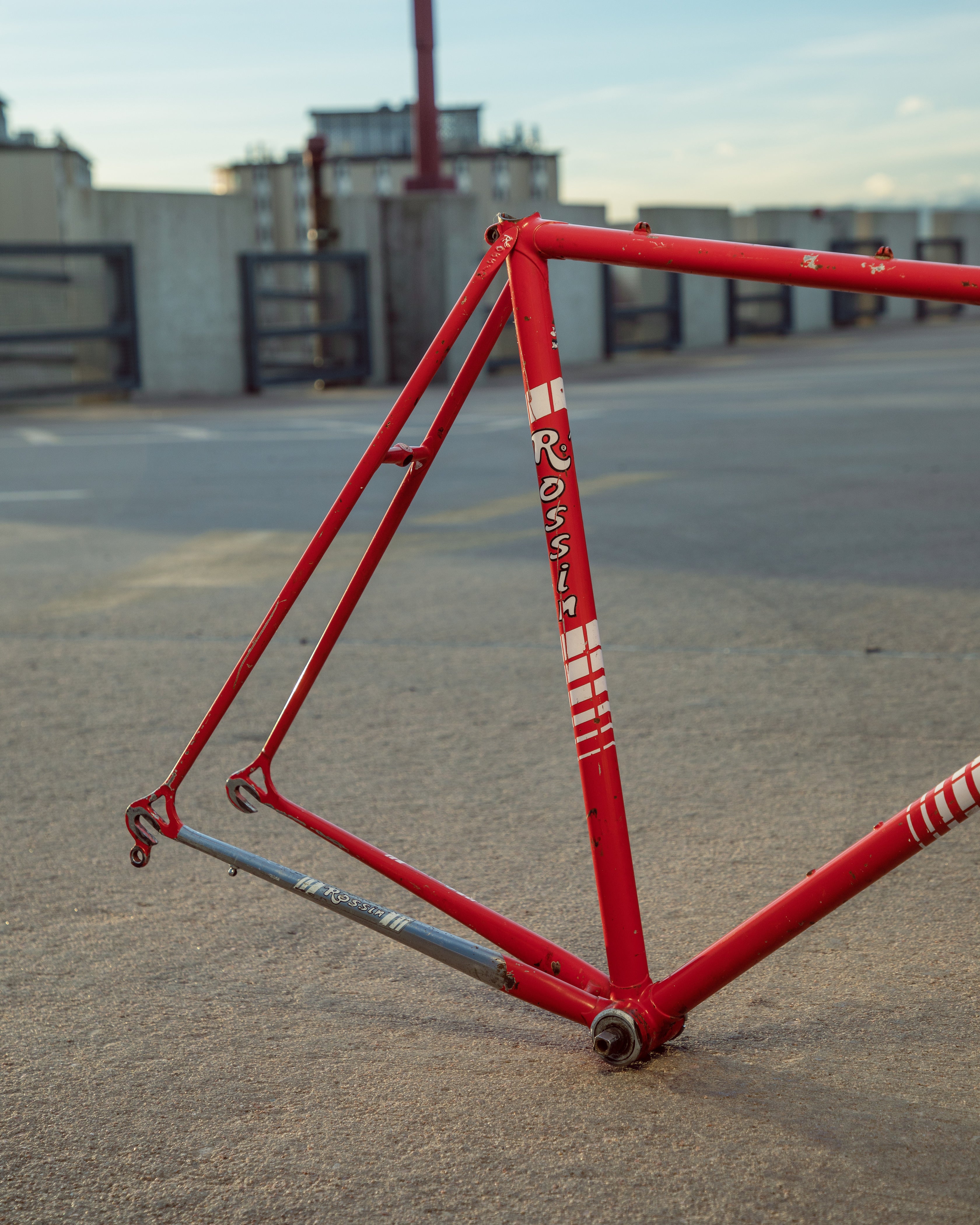 自転車 ROSSIN Super Record ロッシン フレーム