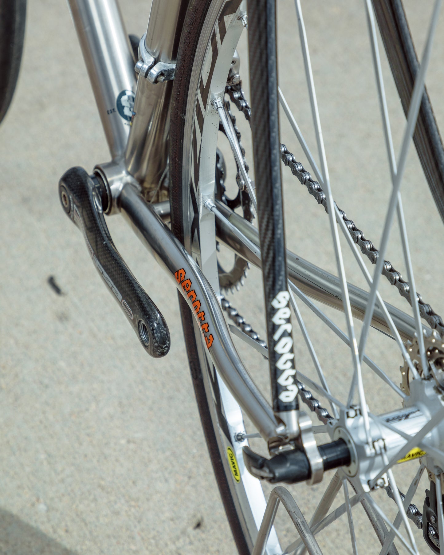 Serotta Legend Ti / Sierra Nevada Team Colors