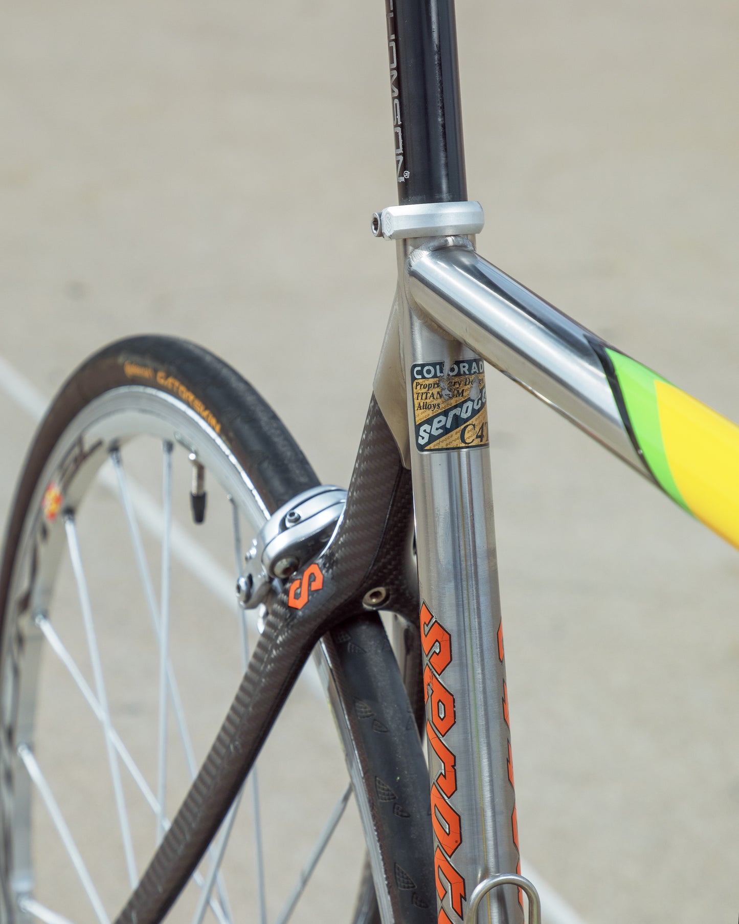 Serotta Legend Ti / Sierra Nevada Team Colors