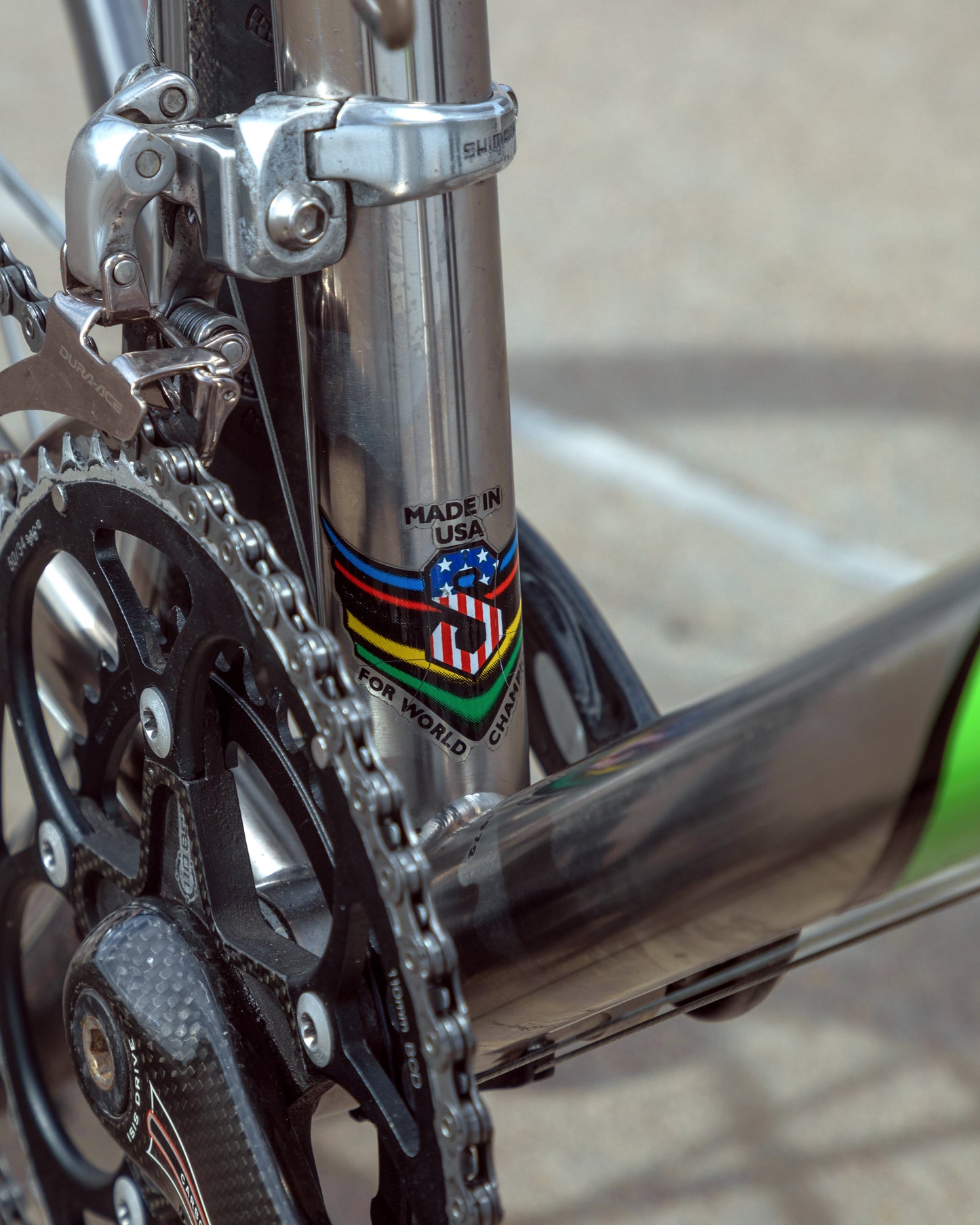 Serotta Legend Ti / Sierra Nevada Team Colors