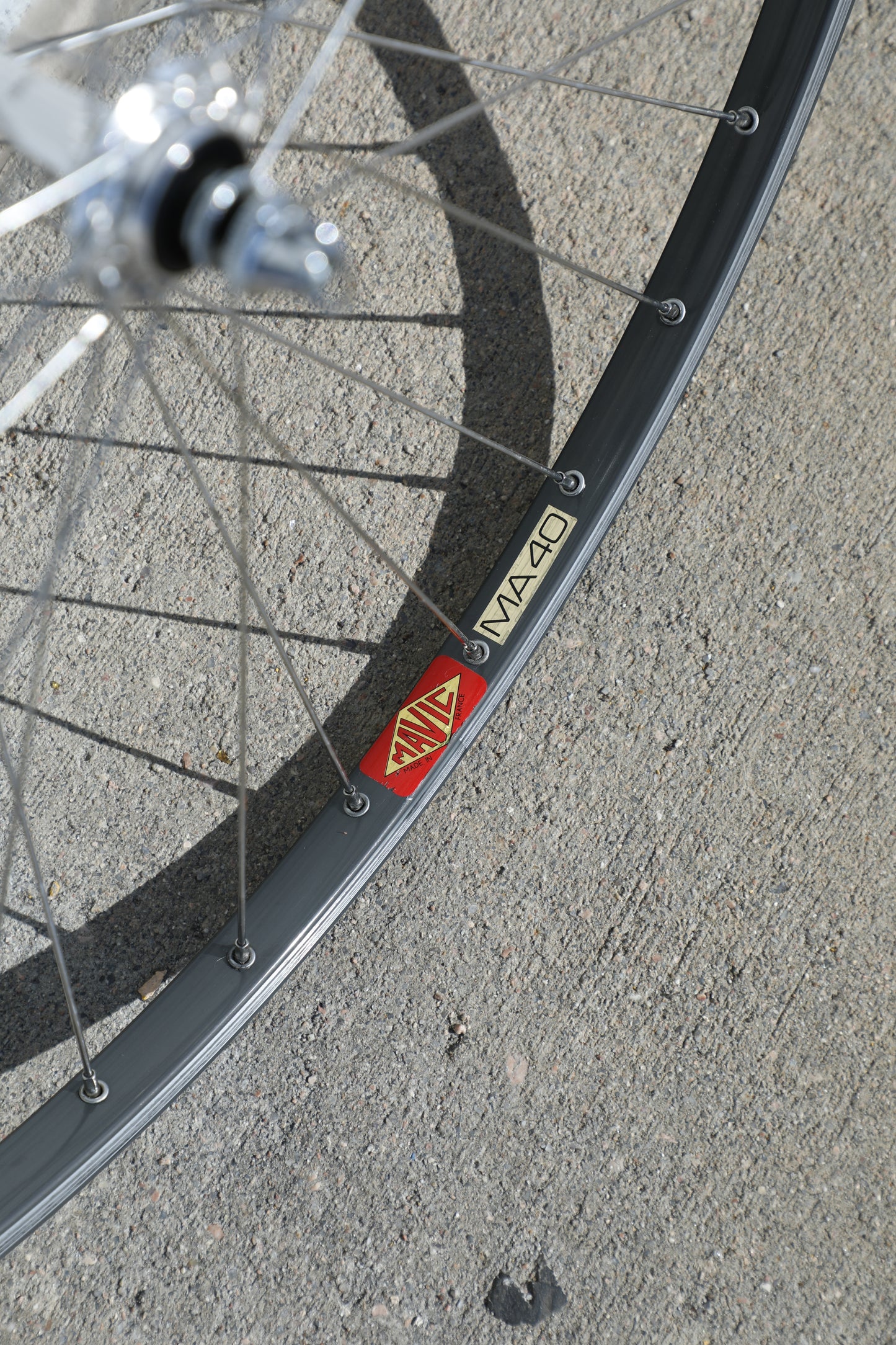 Mavic MA40 / Suntour Superbe Pro / Regina CX Wheelset