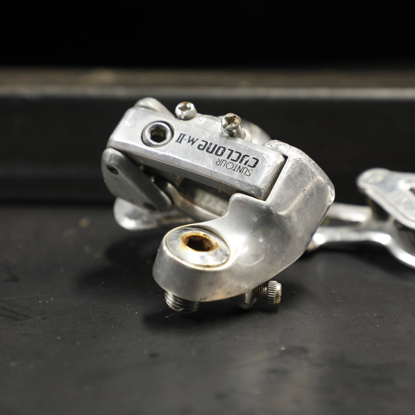 Suntour Cyclone M-II Rear Derailleur - Damaged