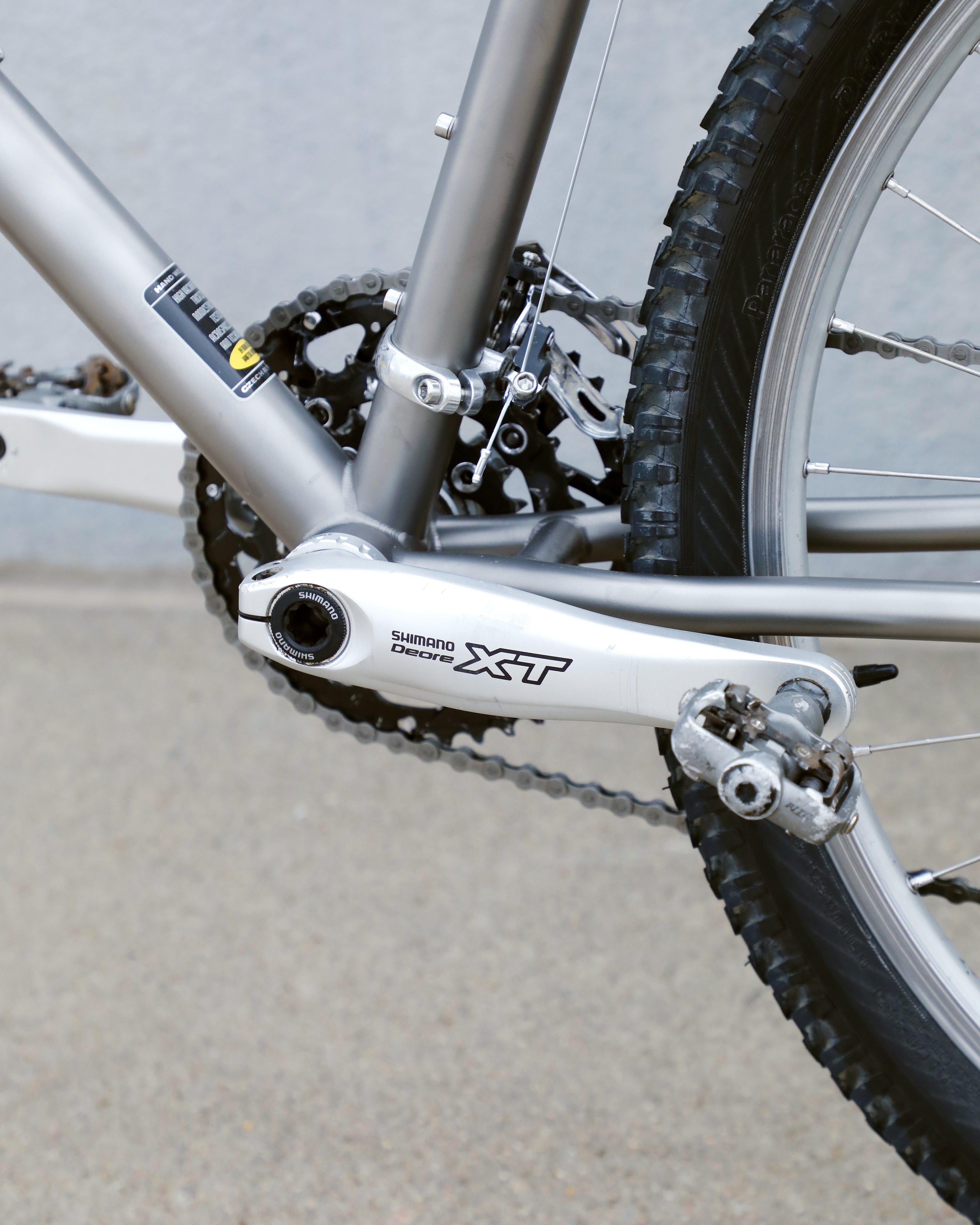 お宝 チェコの宇宙軍需産業MORATI チタン MTB new frame モラティ 