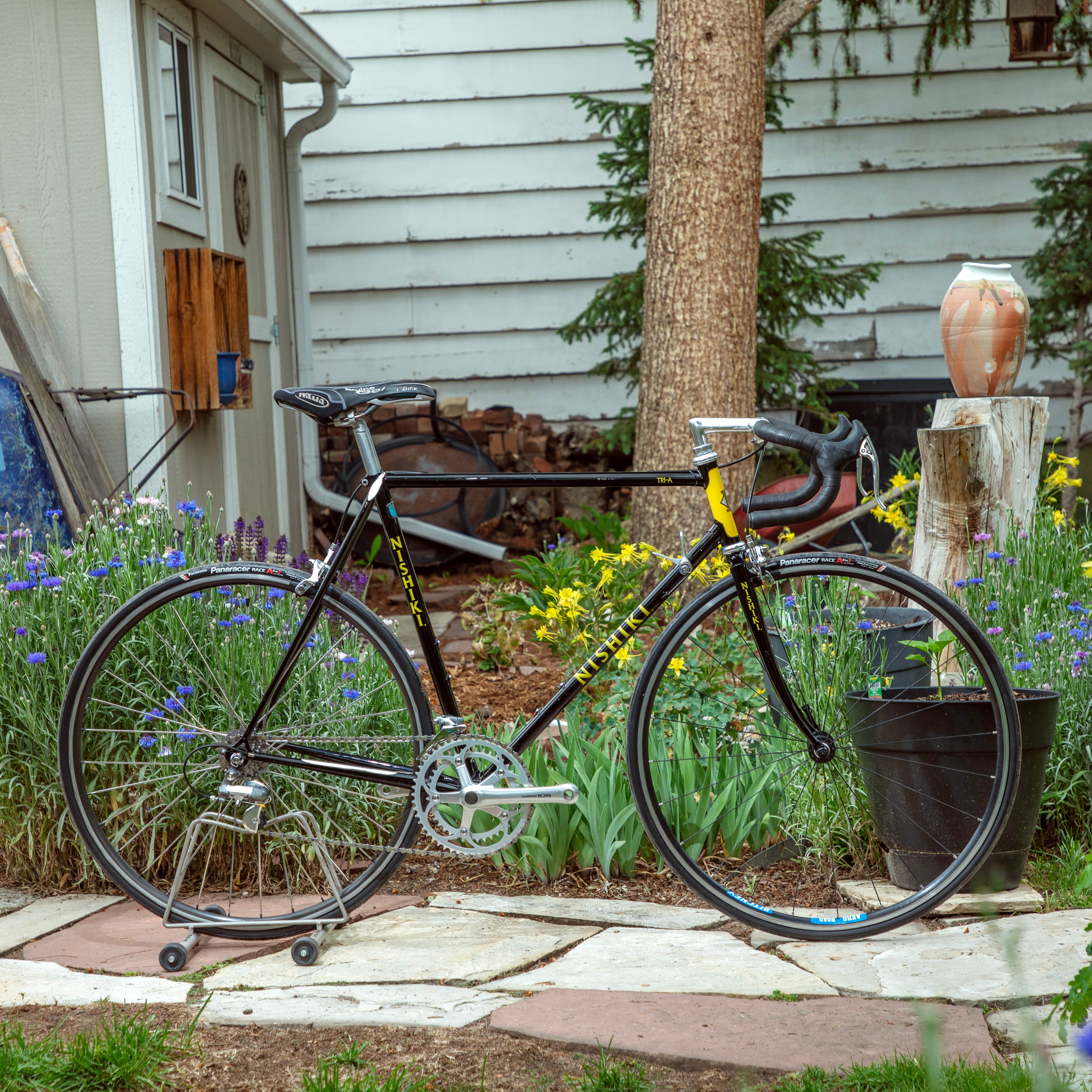 328B NISHIKI ロードバイク 私のロードバイクを紹介します。1991年製 NISHIKI FINISHER 105完成車