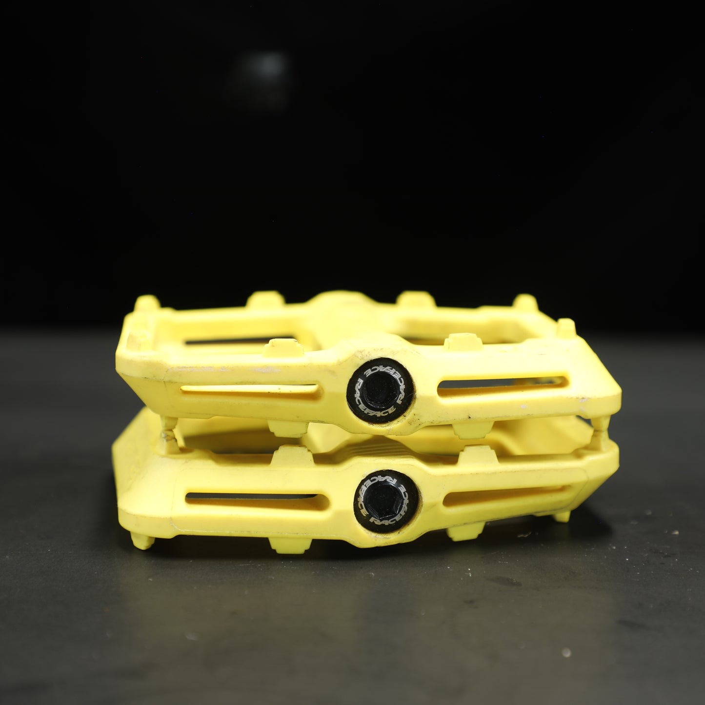 Yellow Race Face Pedals