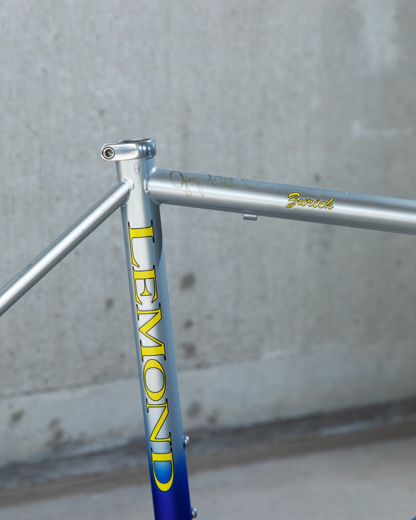 Lemond Zurich Signed by Greg Lemond