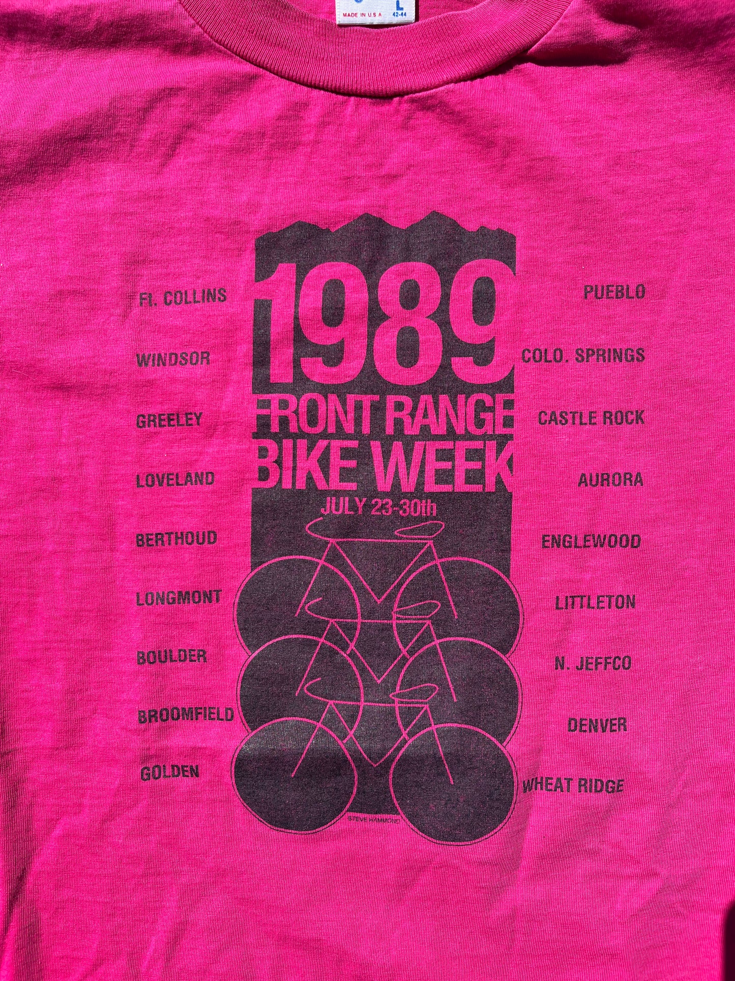 1989 Bike Week T-Shirt