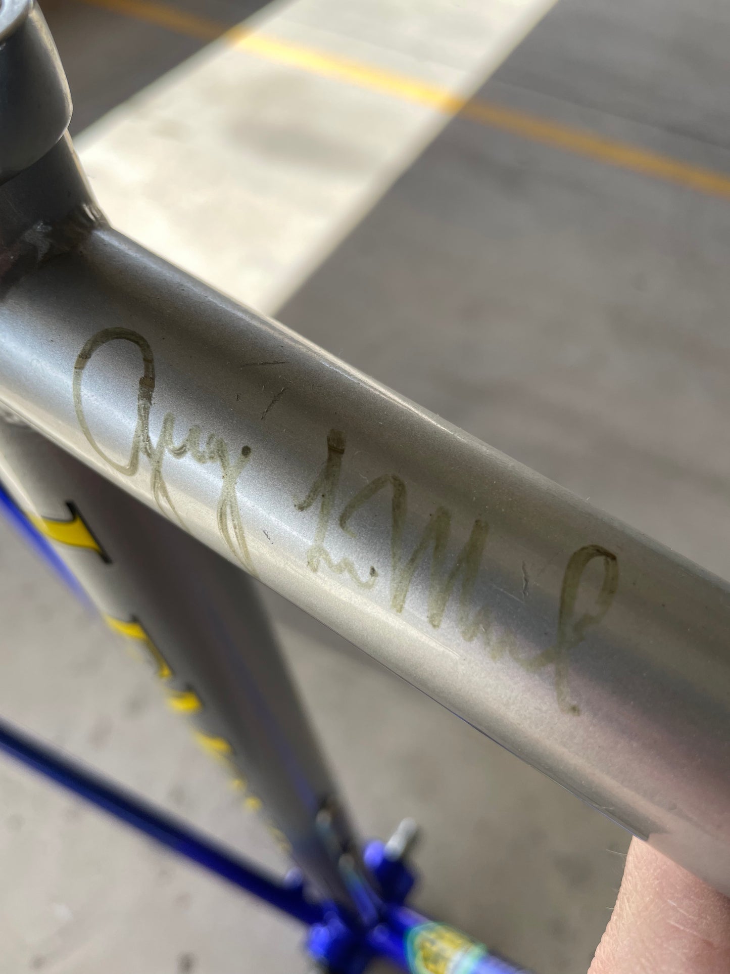 Lemond Zurich Signed by Greg Lemond