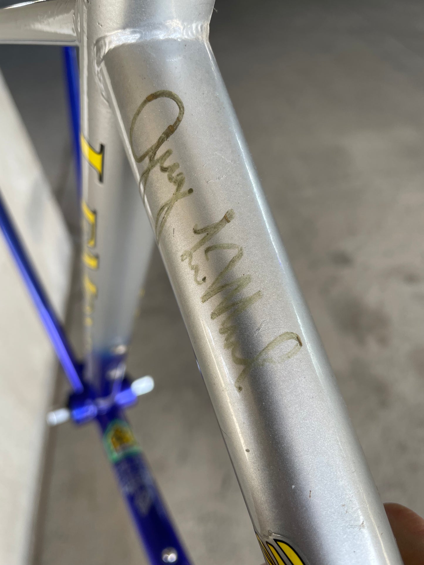 Lemond Zurich Signed by Greg Lemond