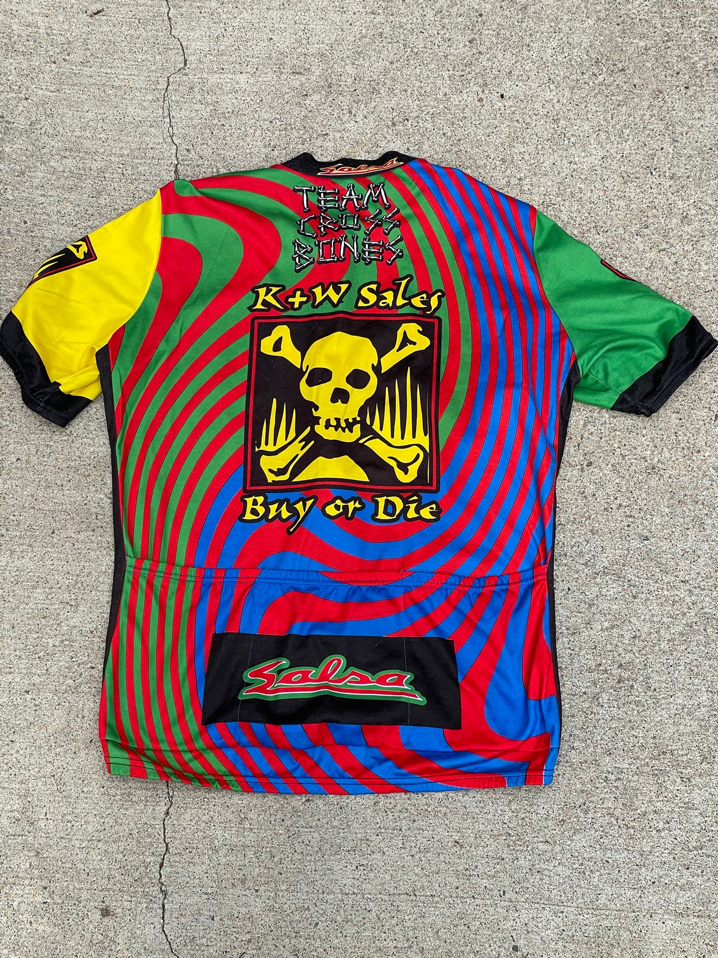 Salsa Team Cross Bones Jersey