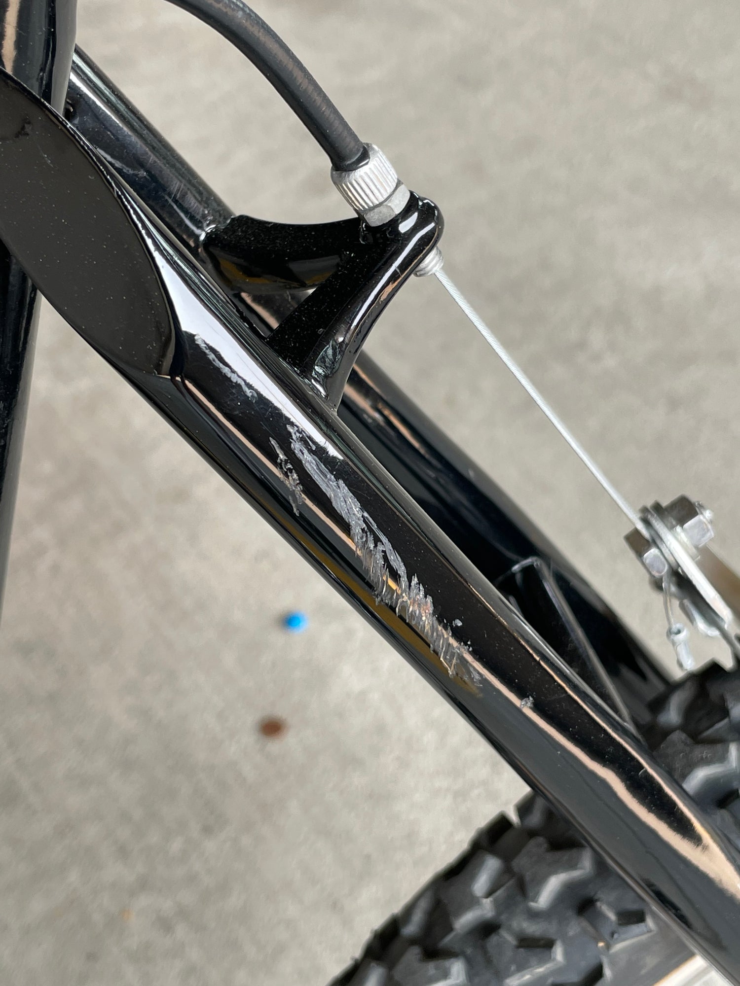 Alpina carbon outlet fork