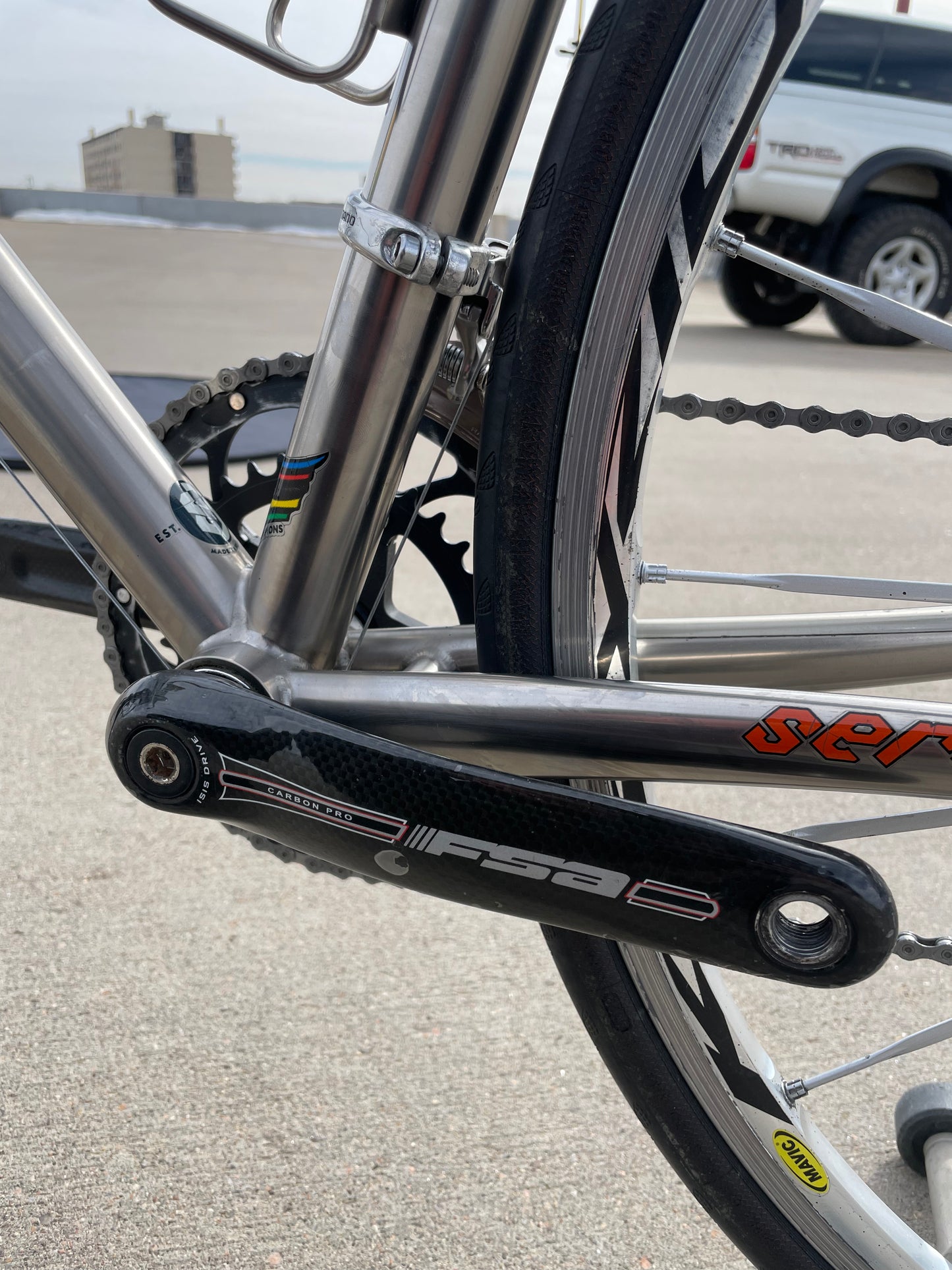 Serotta Legend Ti / Sierra Nevada Team Colors