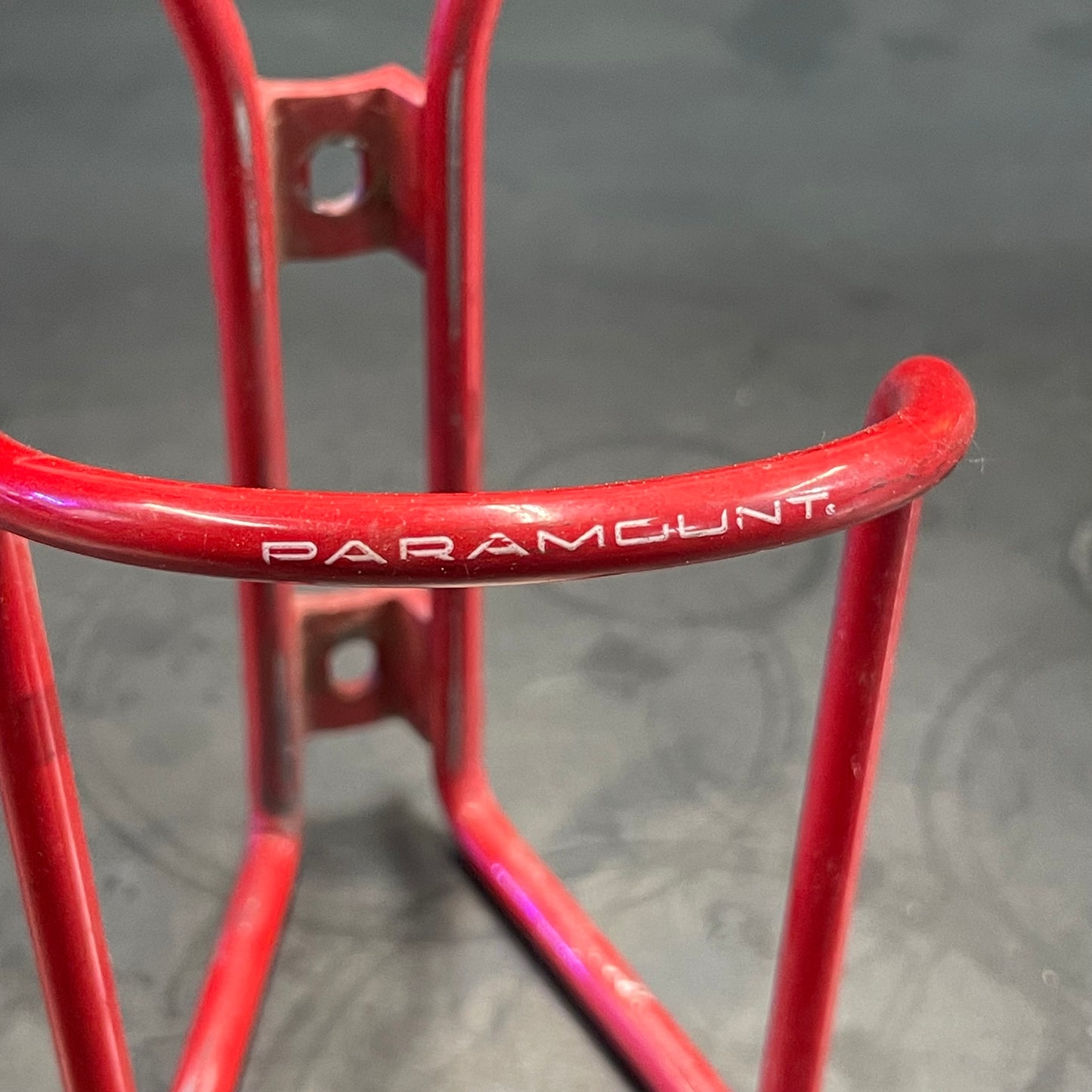 Red Paramount Bottle Cage