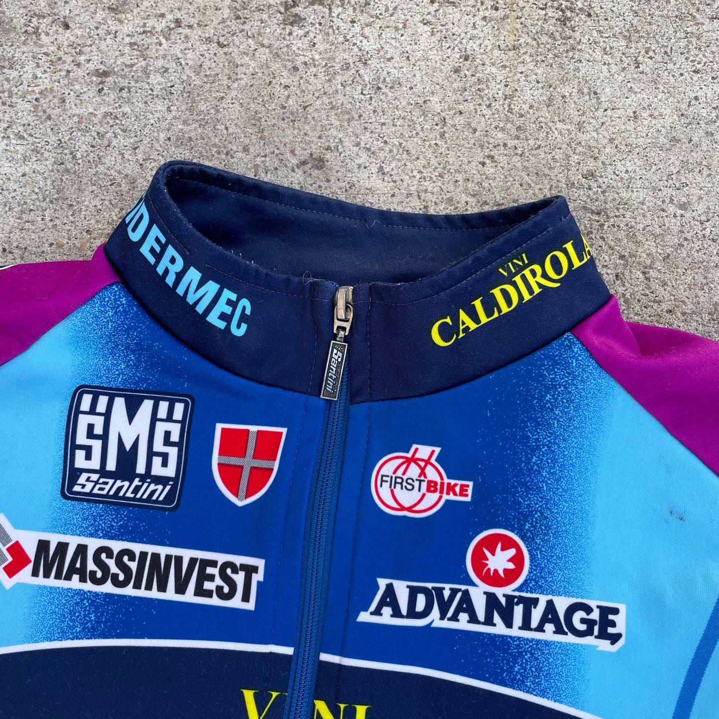 Vini Caldirola De Rosa Long Sleeve Jersey