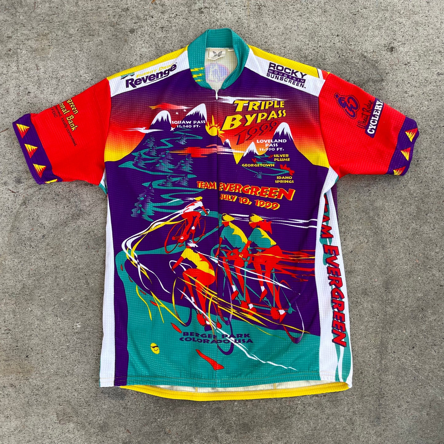 1999 Triple Bypass Jersey