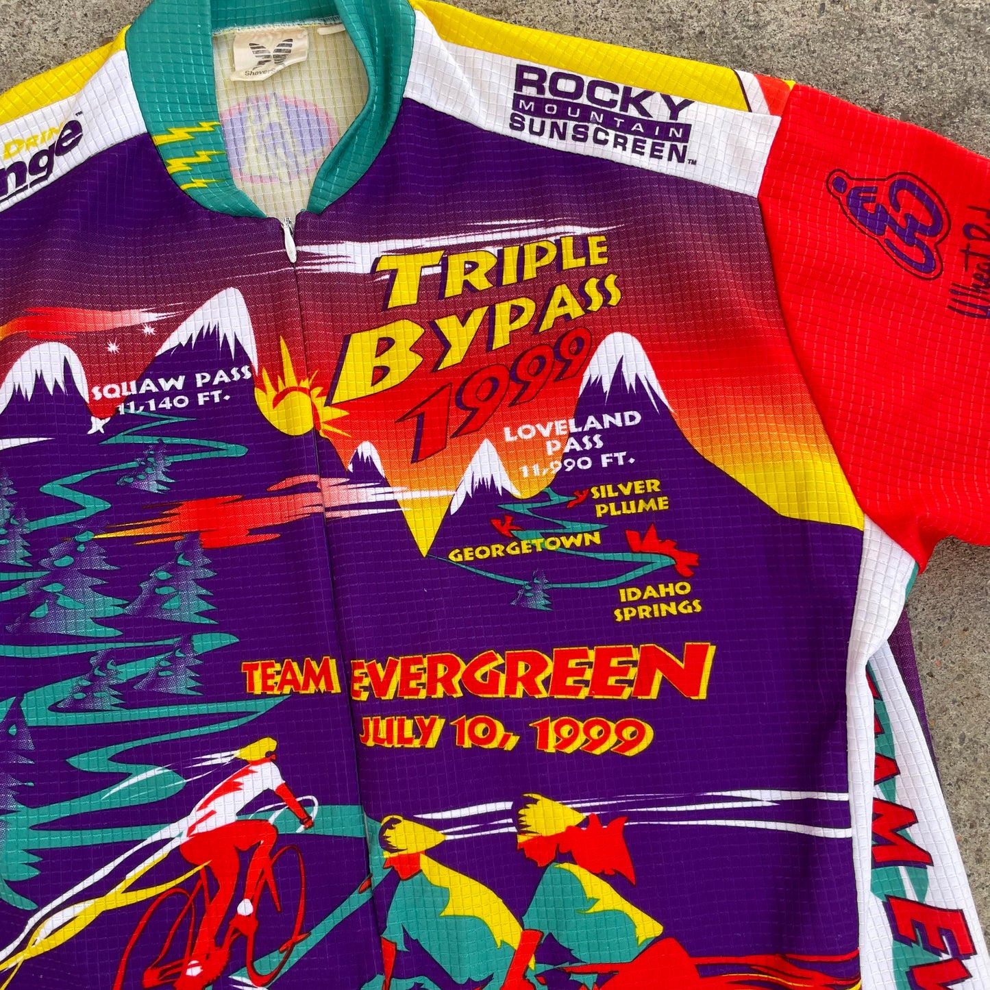 1999 Triple Bypass Jersey