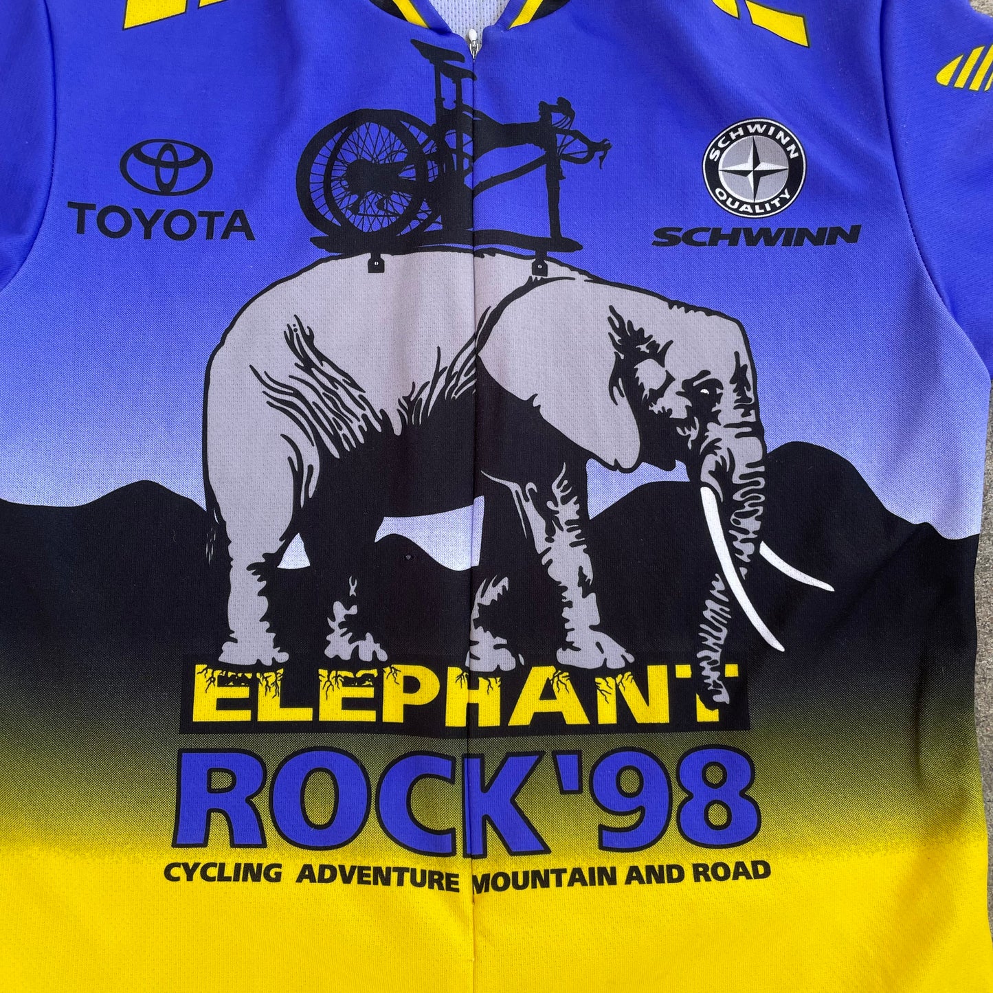 1998 Elephant Rock Ride Jersey