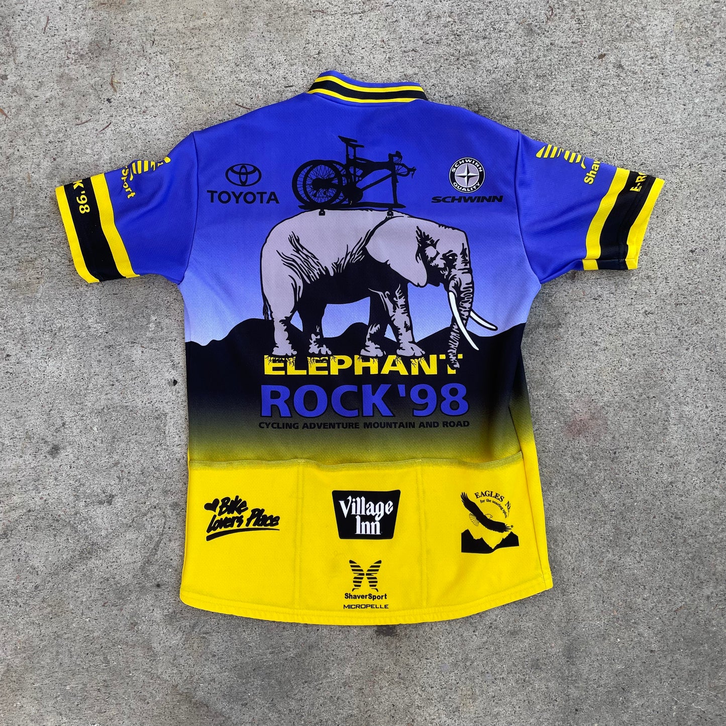 1998 Elephant Rock Ride Jersey