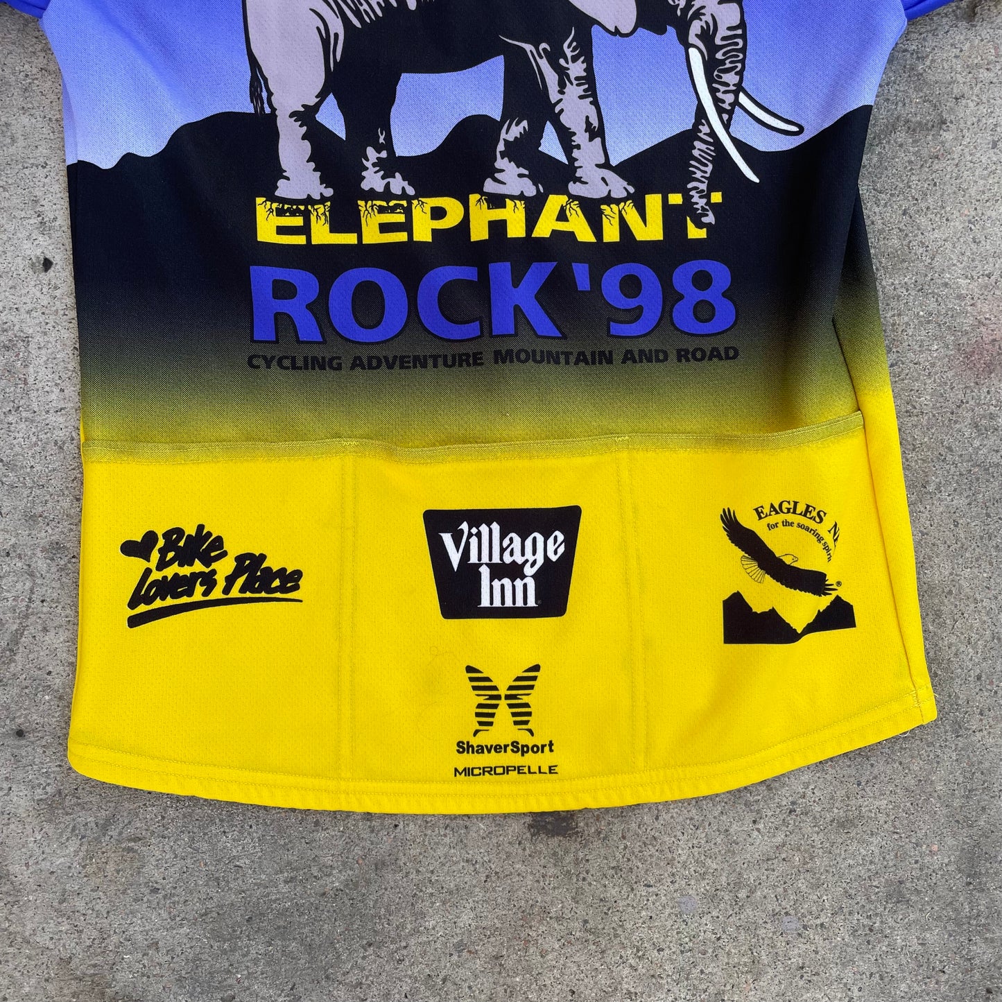 1998 Elephant Rock Ride Jersey