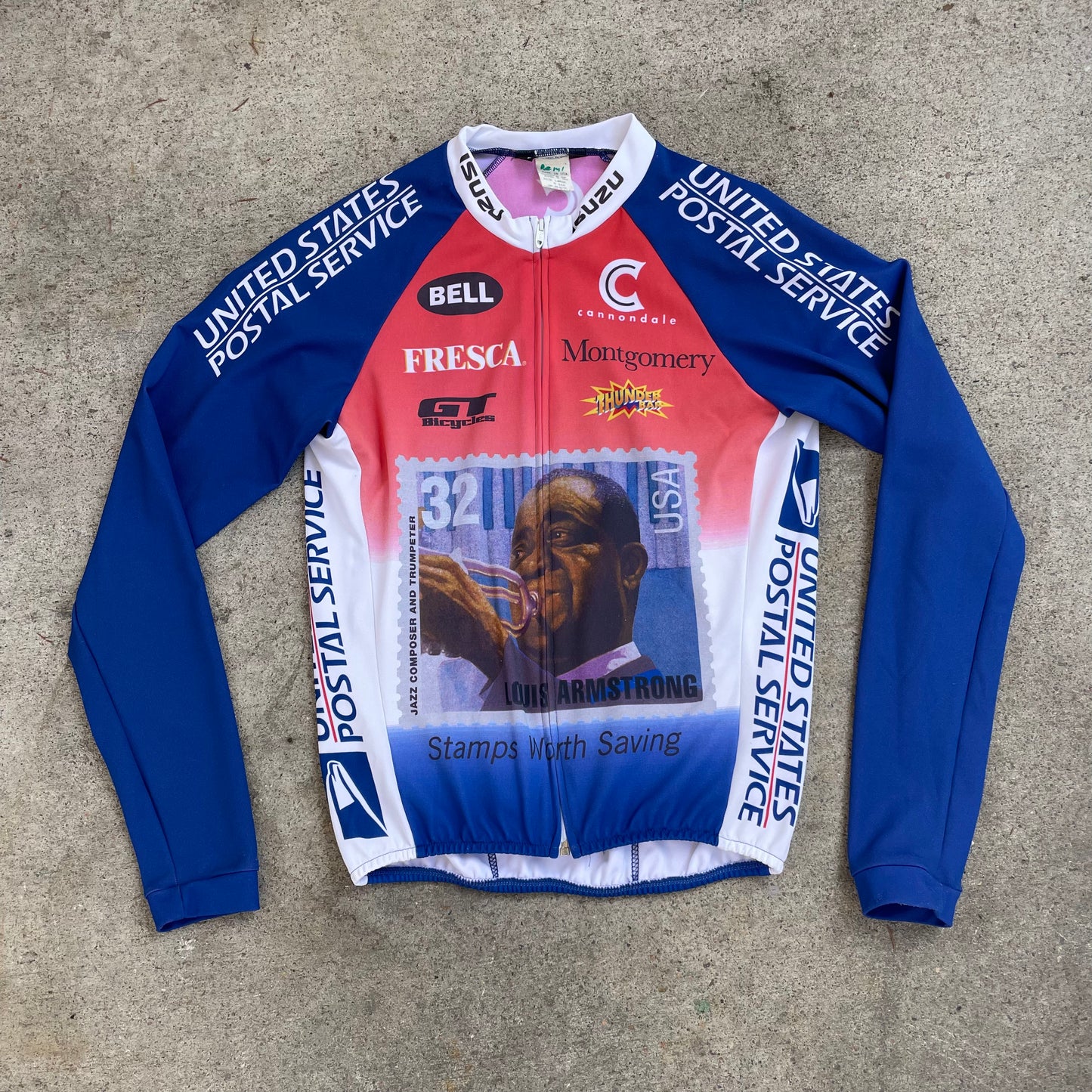 USPS Louis Armstrong Cannondale Long Sleeve Jersey