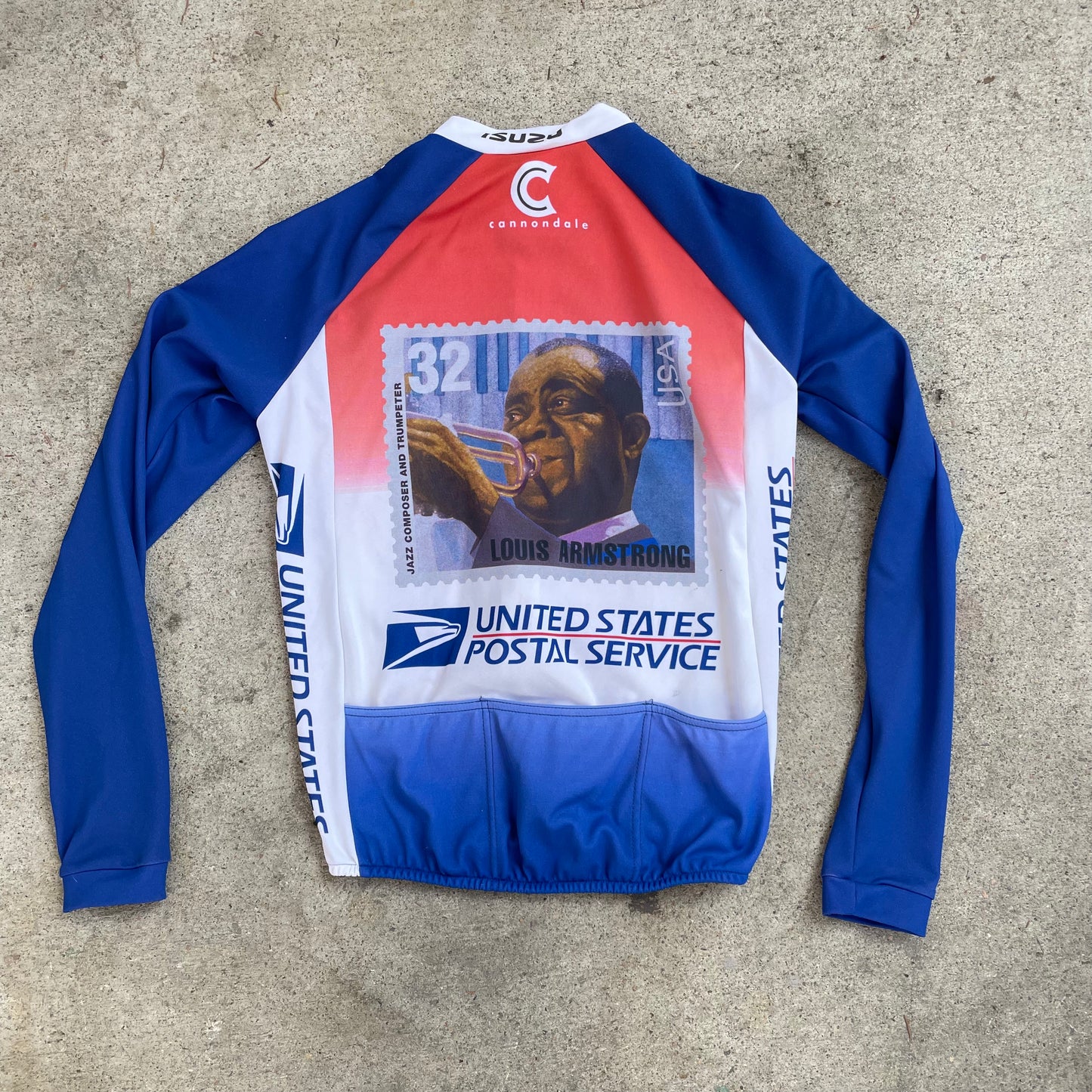 USPS Louis Armstrong Cannondale Long Sleeve Jersey