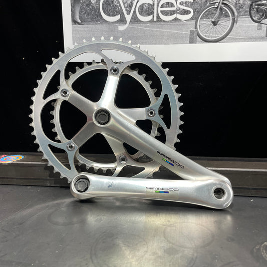 Shimano 600 Tri-Color Crankset