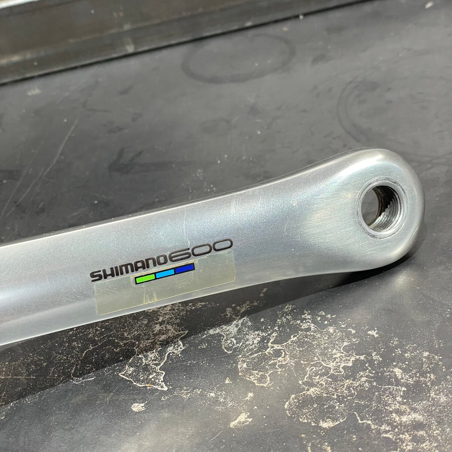 Shimano 600 Tri-Color Crankset