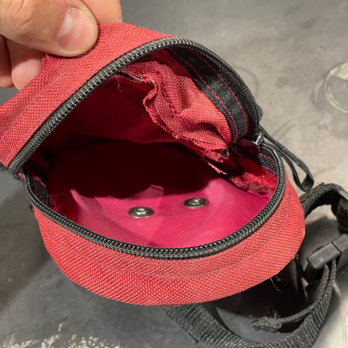 Red Tailwind Saddle Bag