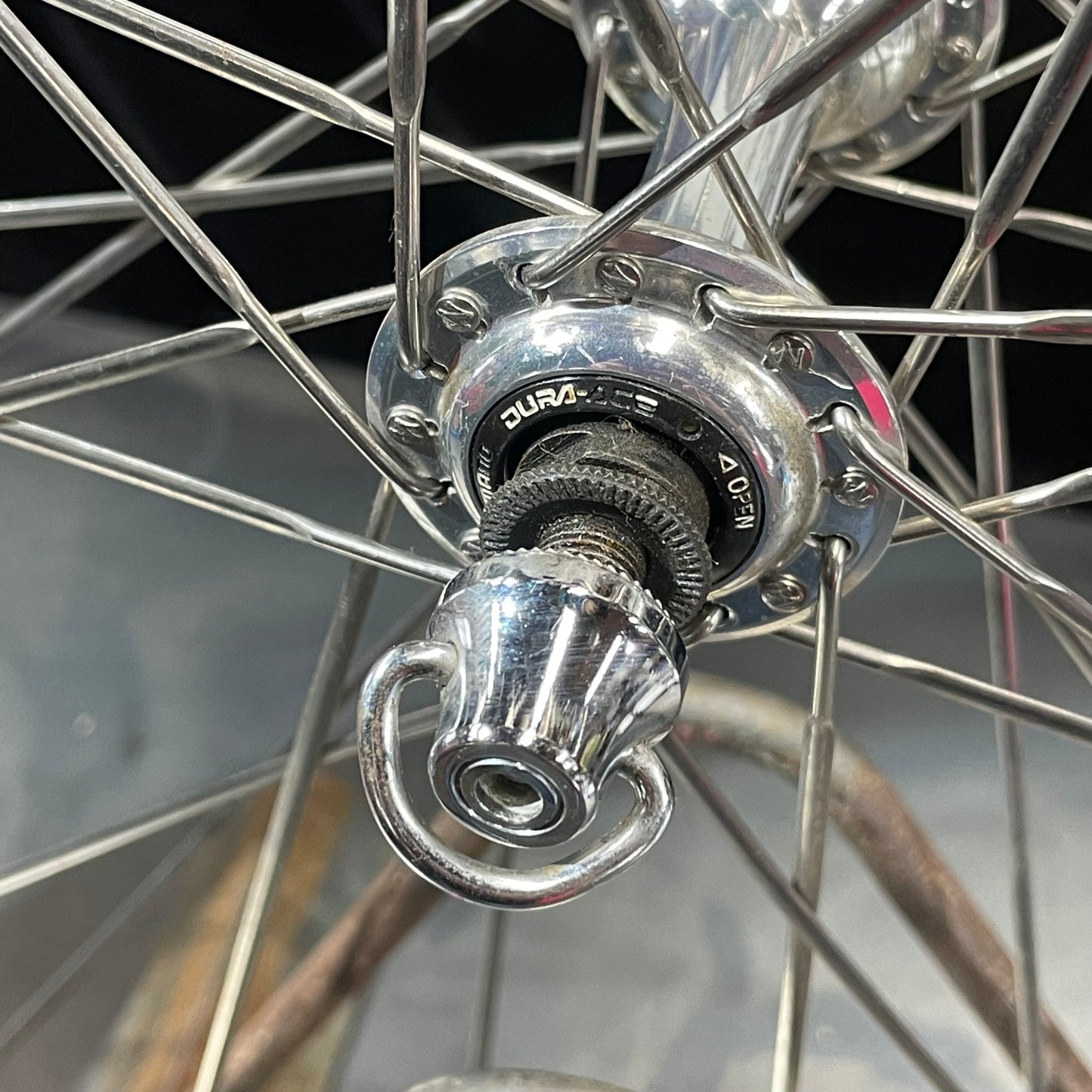 Campagnolo Omega Strada Hardox / Dura-Ace Front Wheel