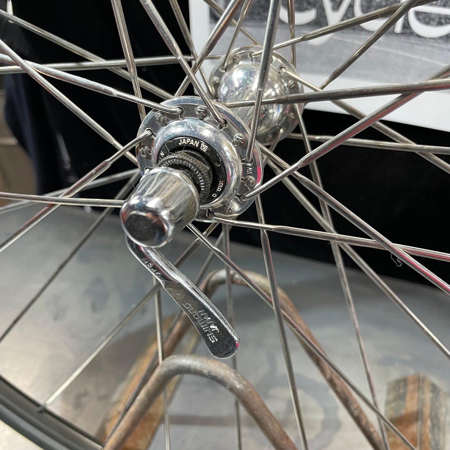 Campagnolo Omega Strada Hardox / Dura-Ace Front Wheel