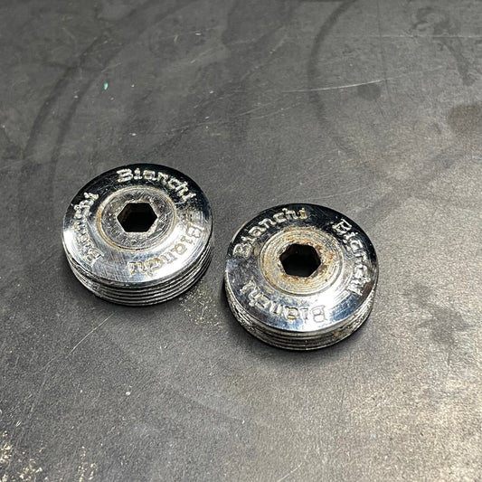 Bianchi Crankset Dust Caps