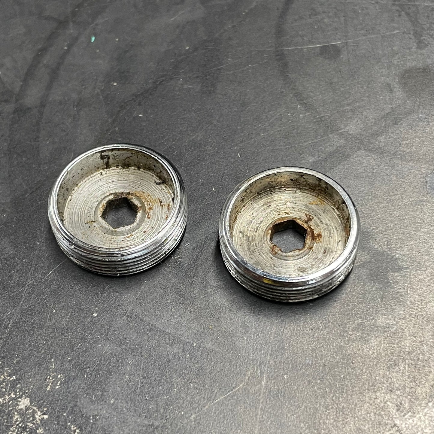 Bianchi Crankset Dust Caps