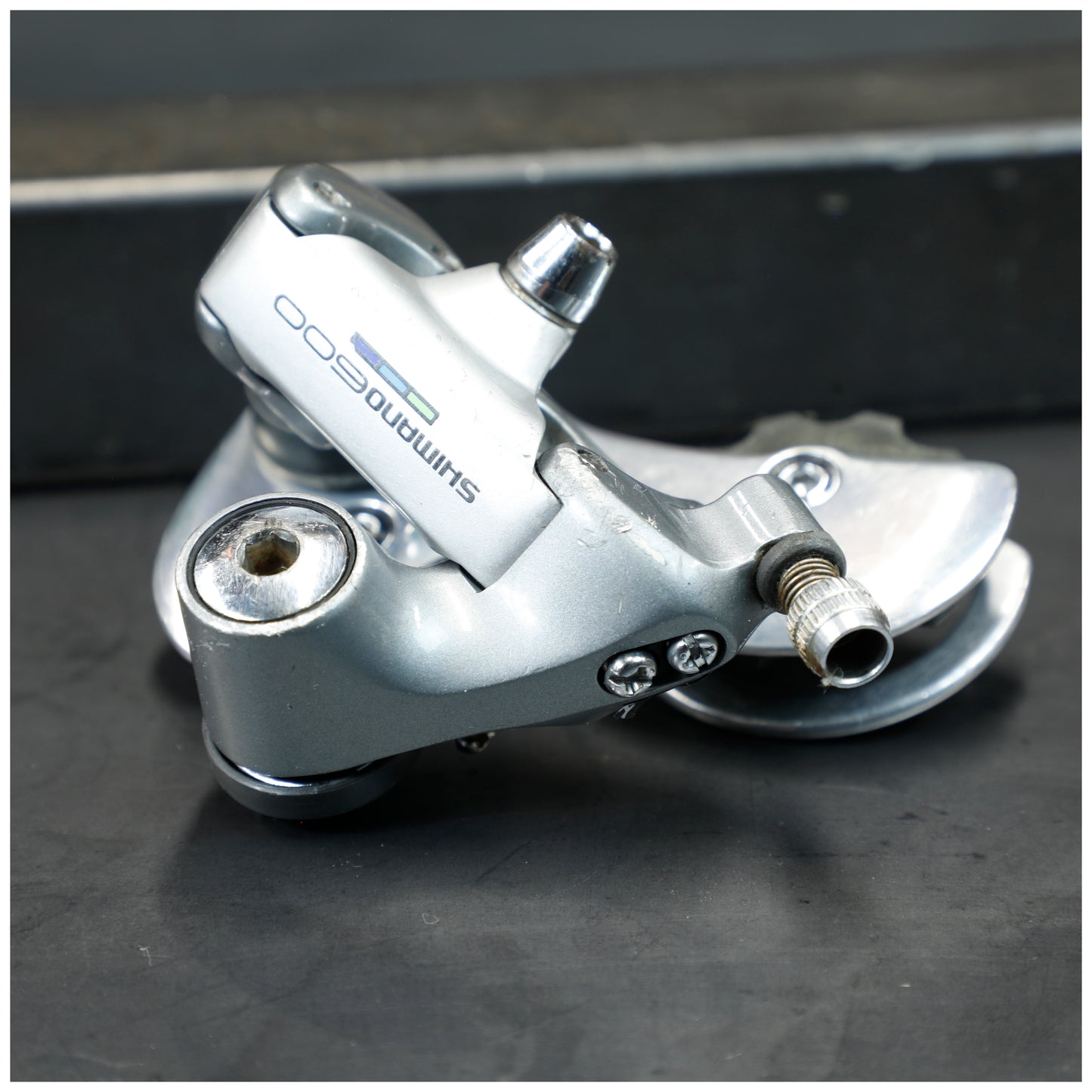 Shimano 600 Tri-Color Rear Derailleur