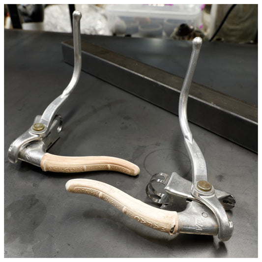 Mafac Brake Levers with Dia-Compe Cheaters