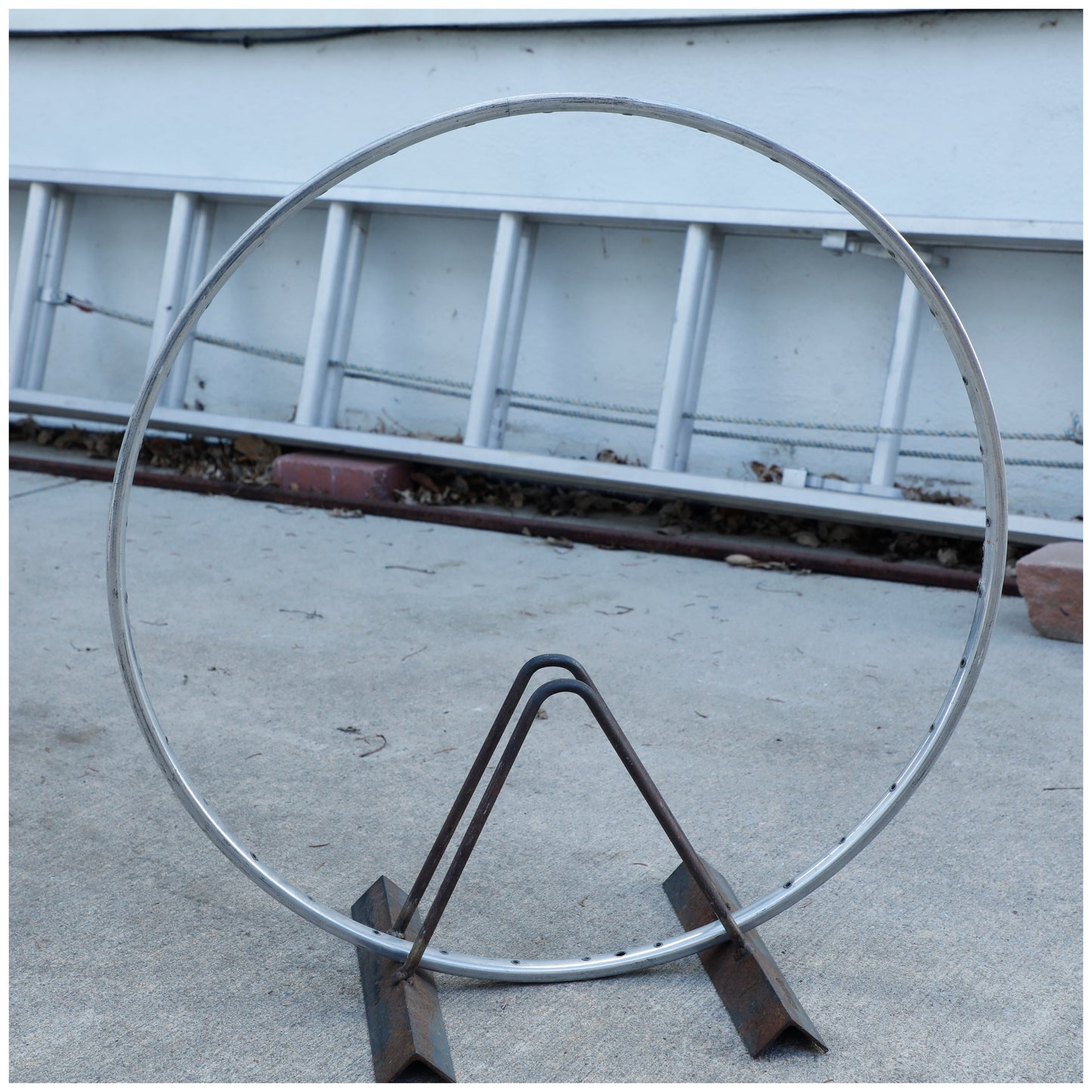 No Name Silver Hoop - Tubular