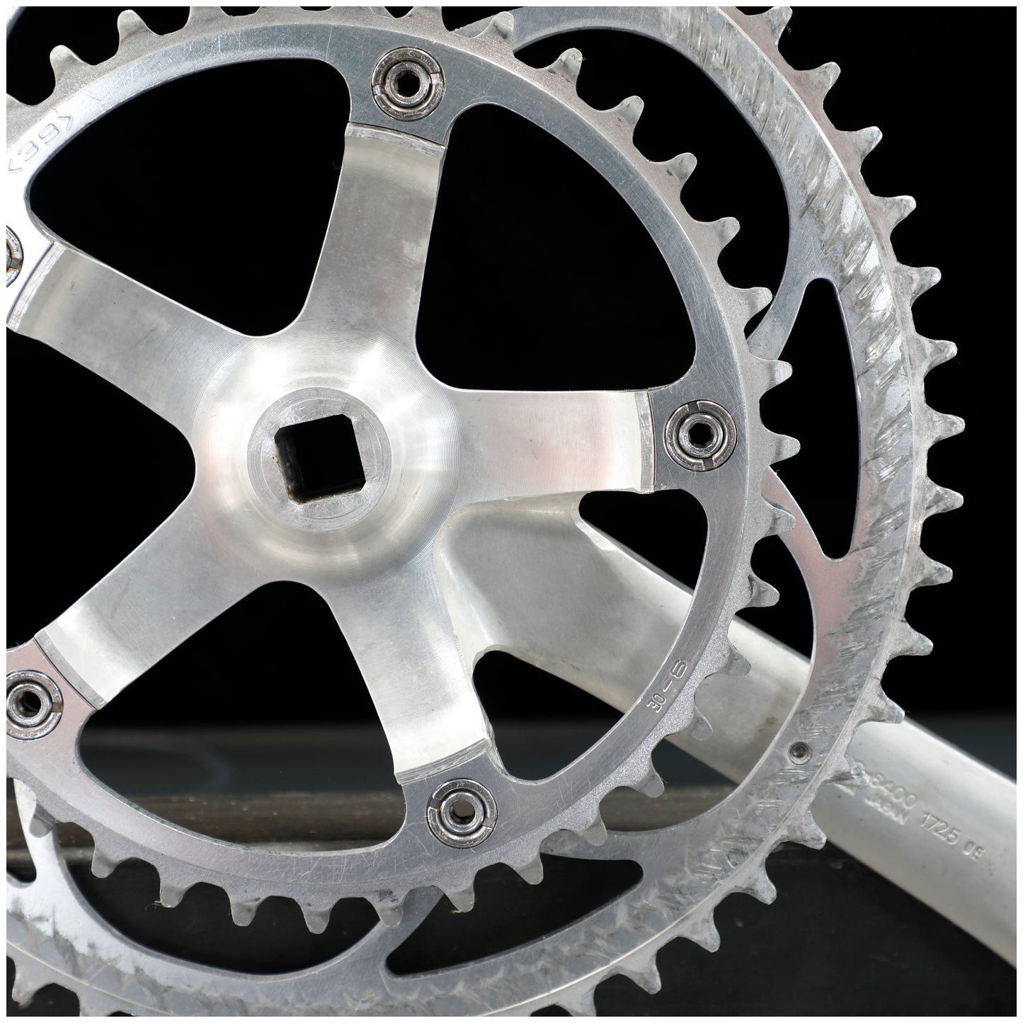 Shimano 600 Tri-Color Crankset