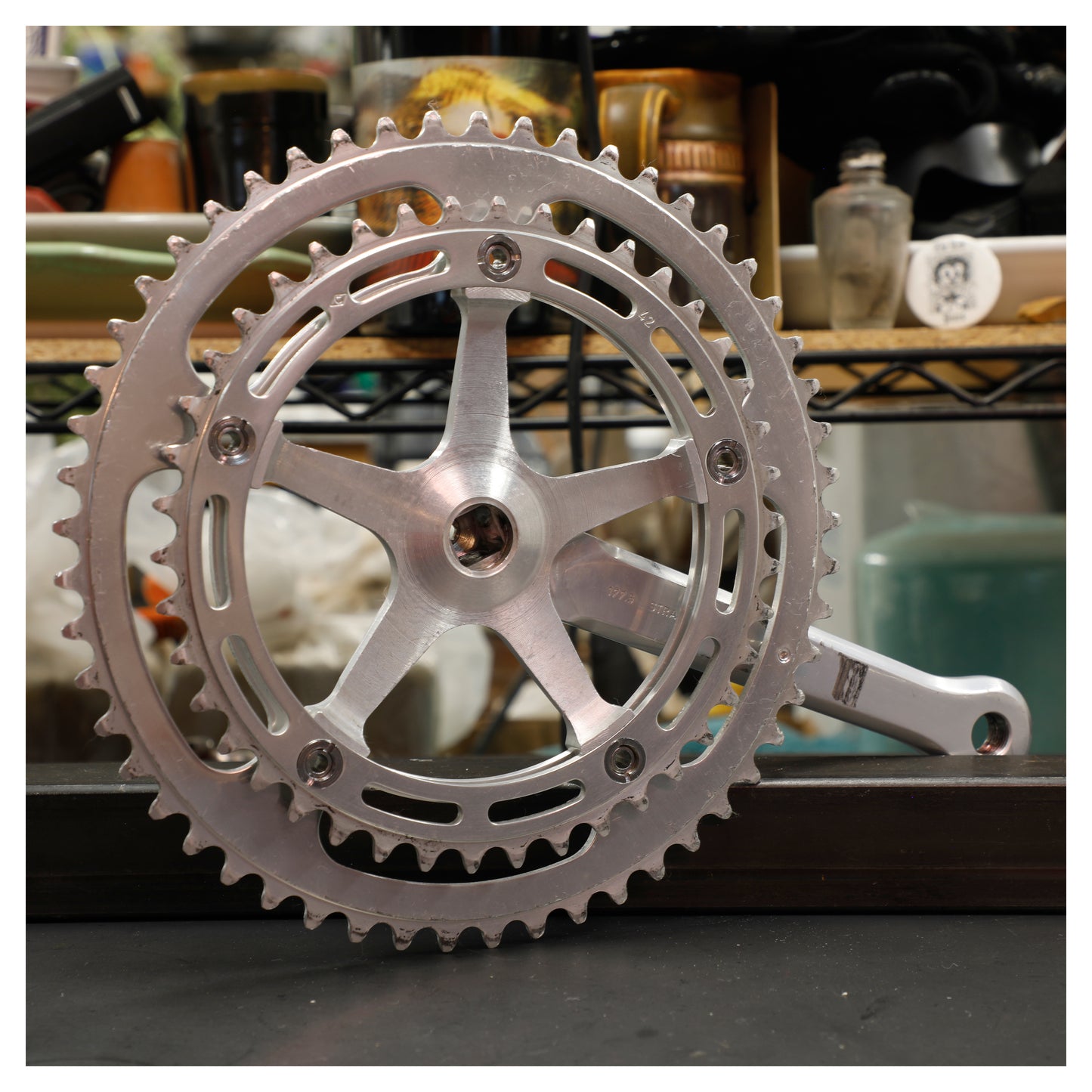 Campagnolo Nuovo Record Crankset