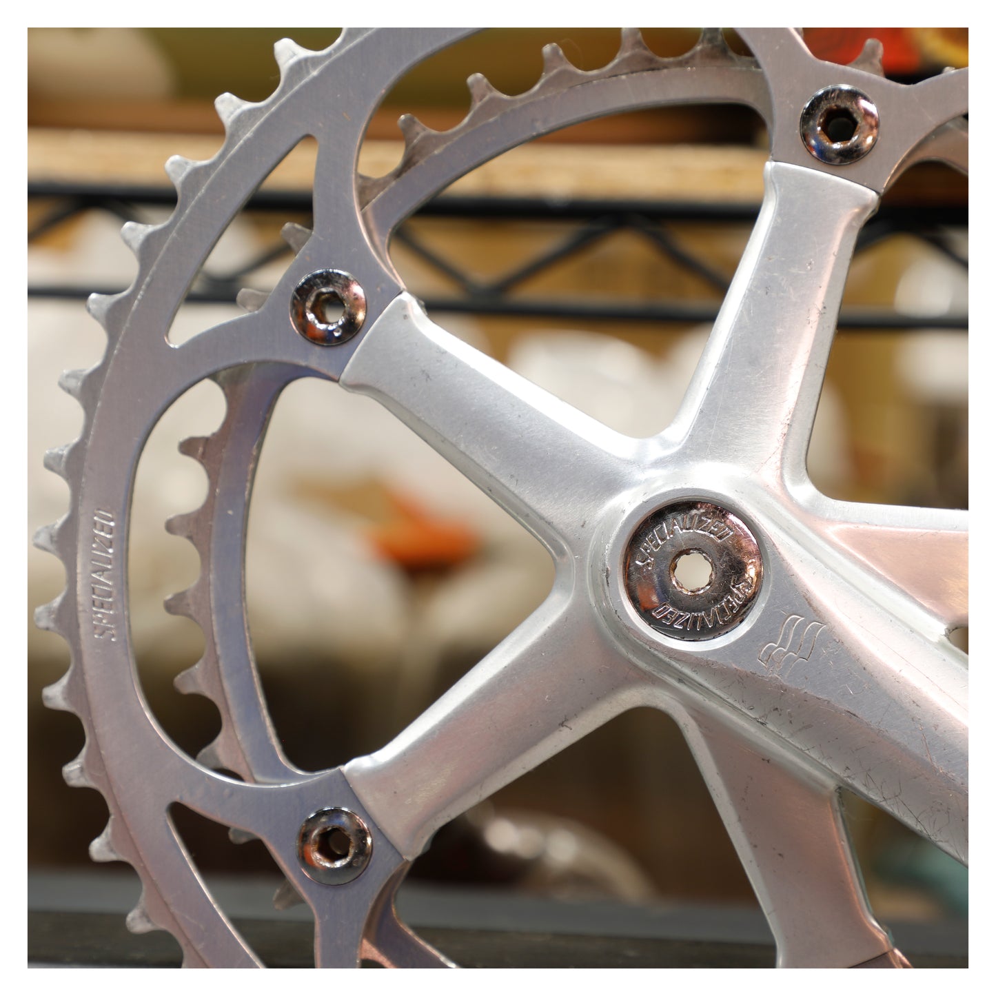 Specialized "Flag" Logo Road Crankset