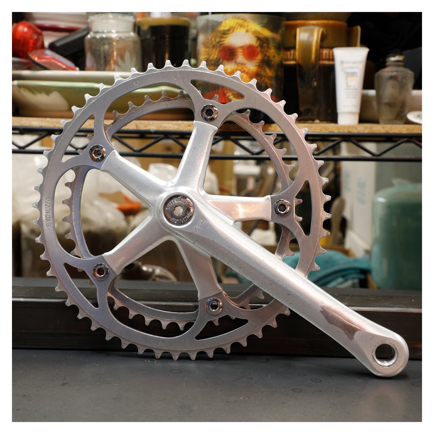 Specialized "Flag" Logo Road Crankset