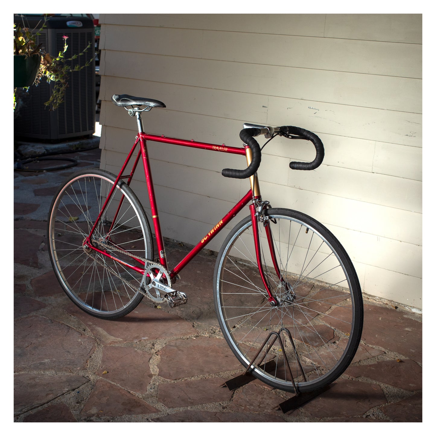 Red Schwinn Traveler Bicycle Custom Schwinn Traveler Single Speed Ben's Cycles Denver Red Schwinn Traveler Bicycle Custom Schwinn Traveler Single Speed Ben's Cycles Denver
