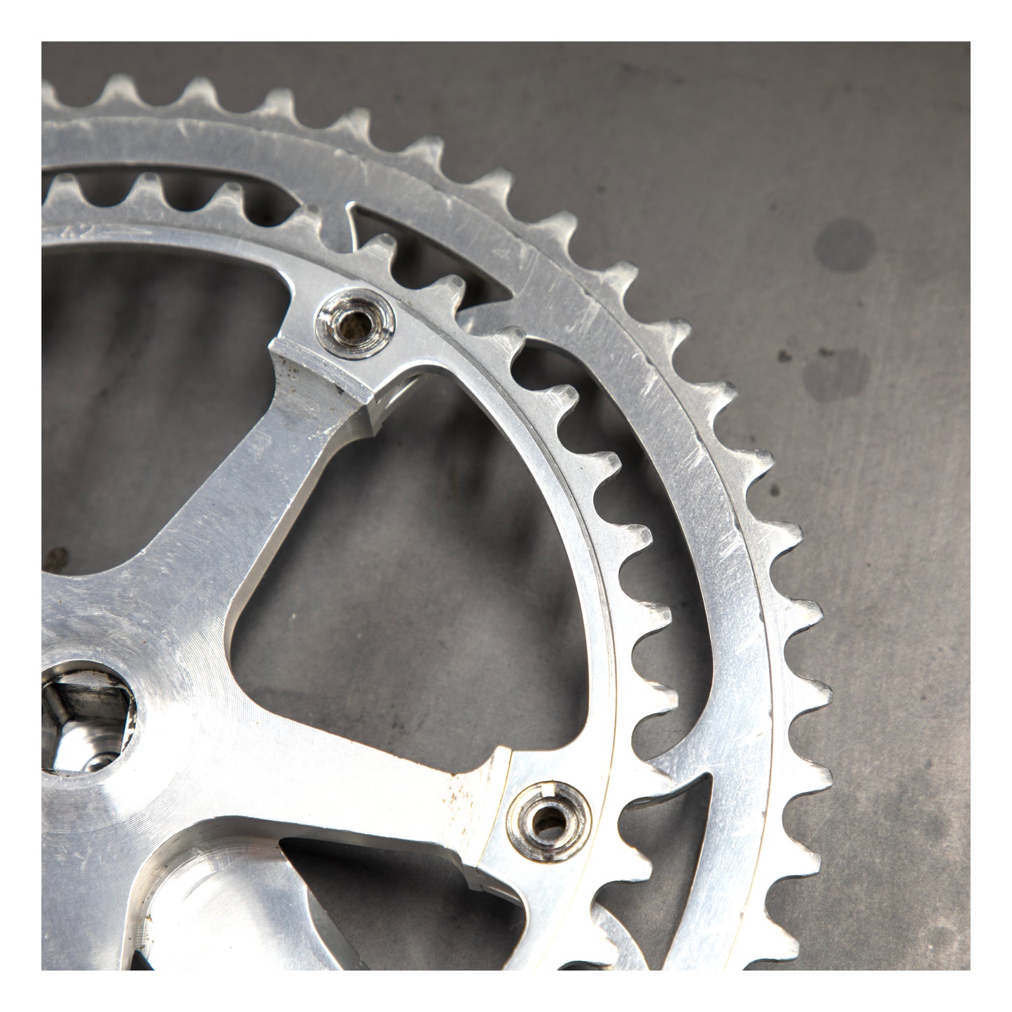 Campagnolo Super Record Crankset & Dustcaps