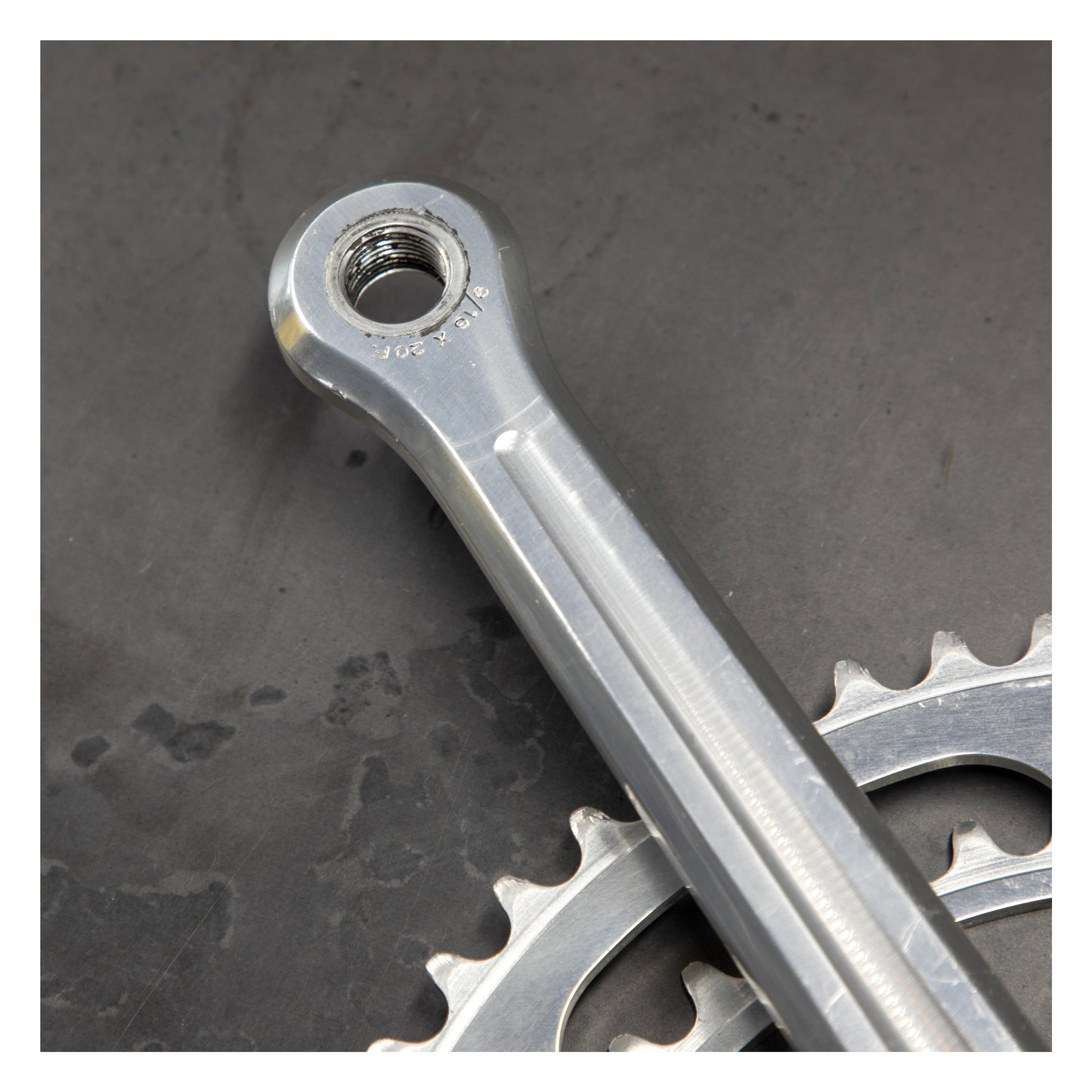 Campagnolo Super Record Crankset & Dustcaps