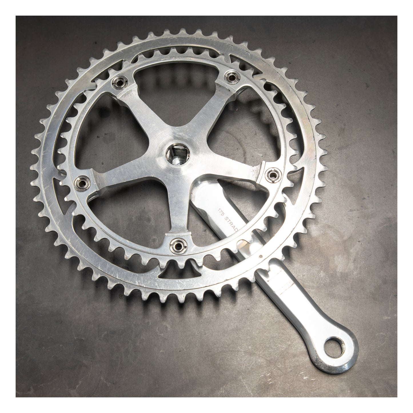 Campagnolo Super Record Crankset & Dustcaps